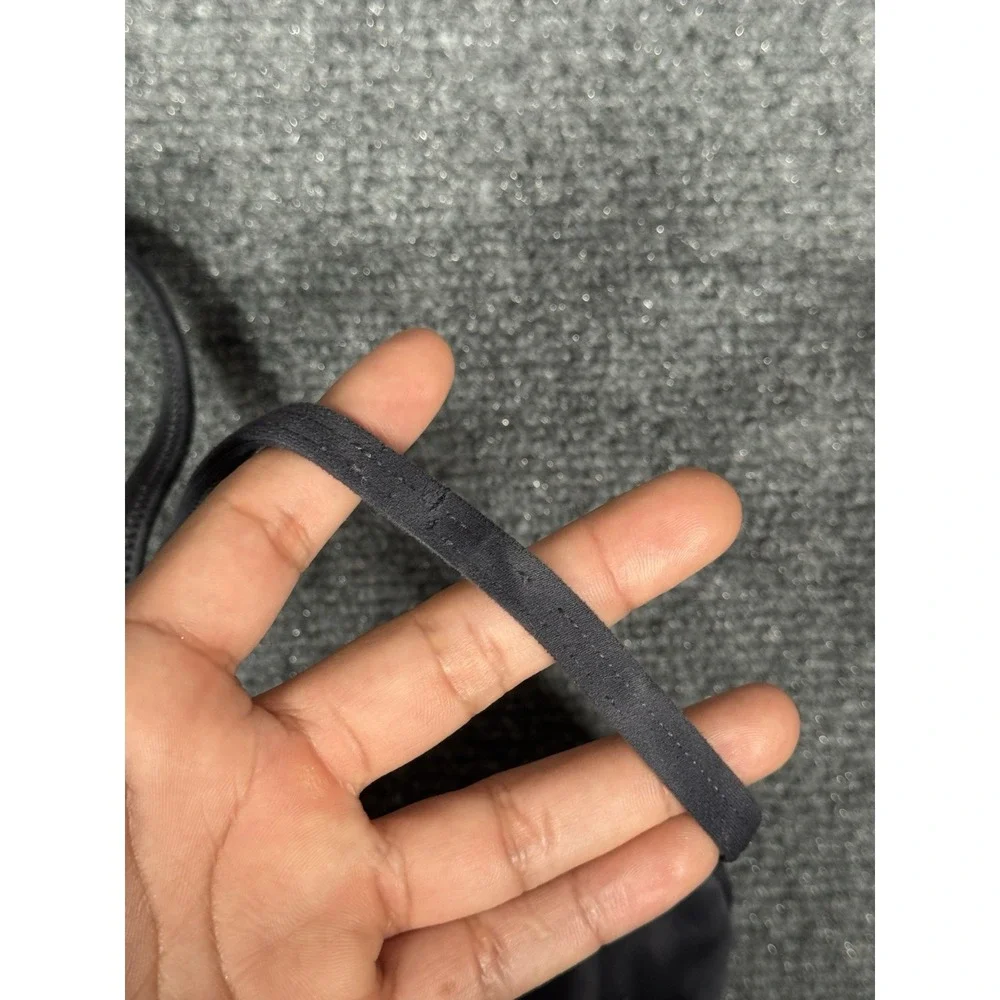 Lululemon Flow Y Bra Nulu Womens 2 Gray Racerback Sport Bra Yoga‎ Gym B/C Cup